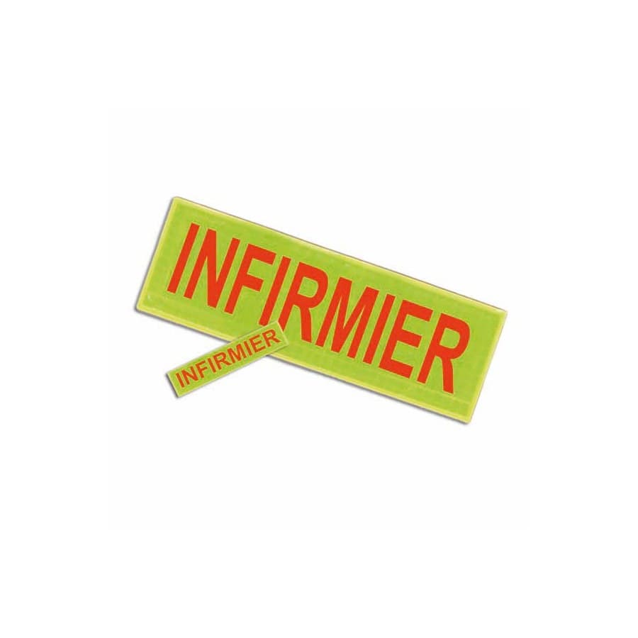 Badge et barrette INFIRMIER