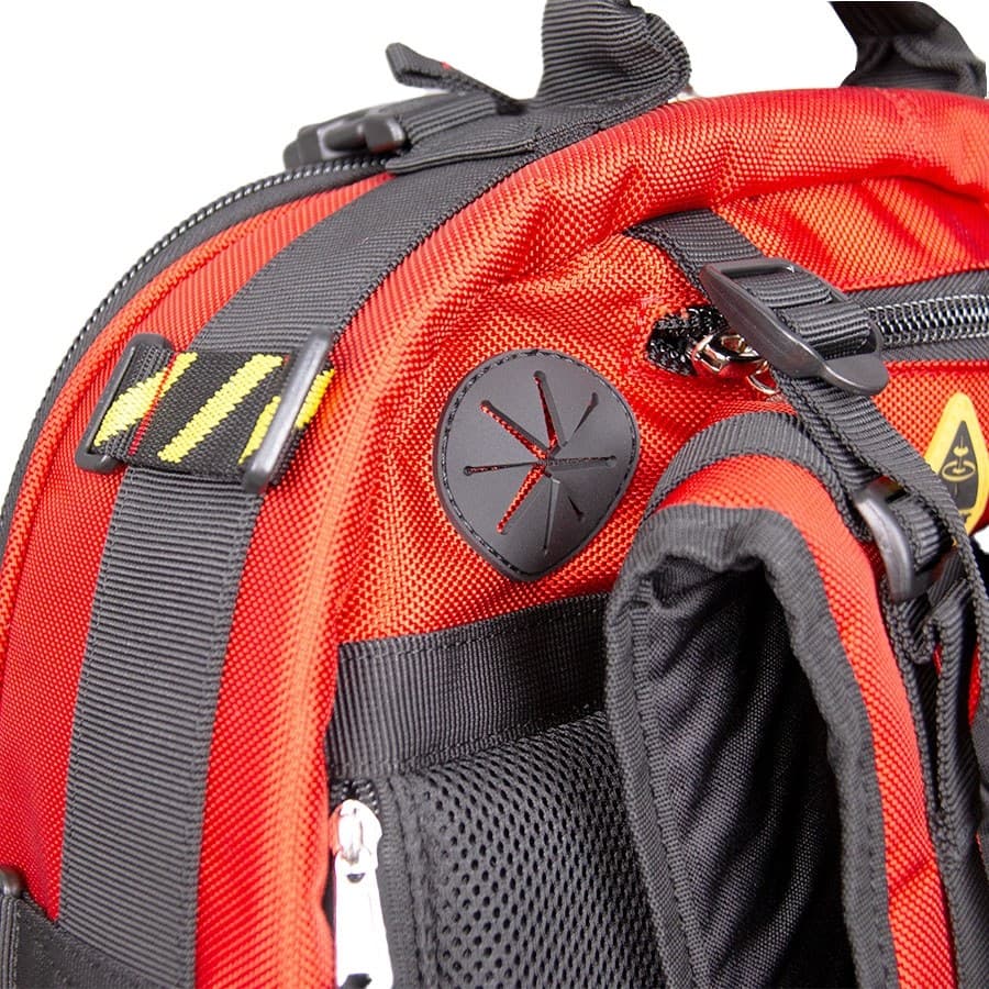 Sac de secours VERTICAL Rouge 67 L
