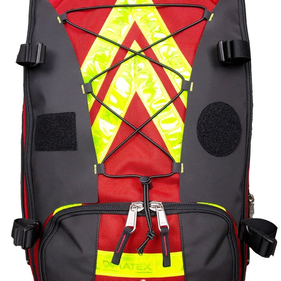Sac de secours VERTICAL Rouge 67 L