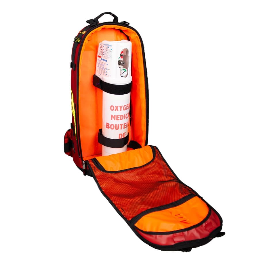 Sac de secours VERTICAL Rouge 67 L