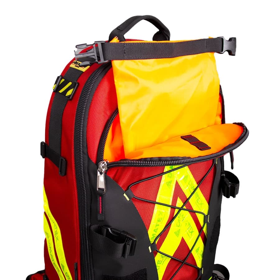 Sac de secours VERTICAL Rouge 67 L