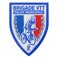 Écusson résine relief haute visibilité Police municipale – plusieurs marquages