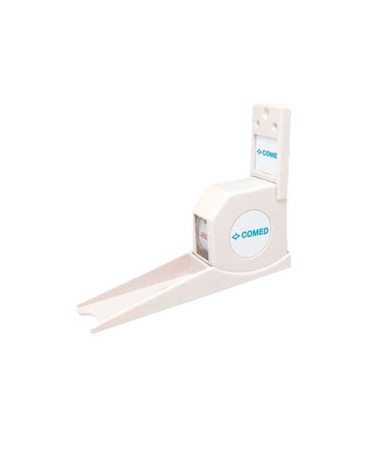 Microtoise murale 2 m en plastique, ruban gradué cm et mm avec curseur