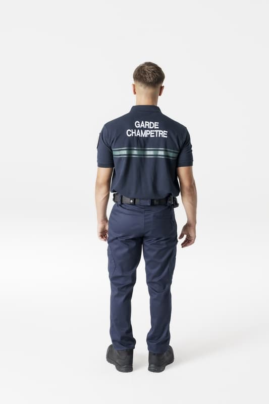 Pantalon d'intervention garde champêtre CHRONOS mat liseré vert