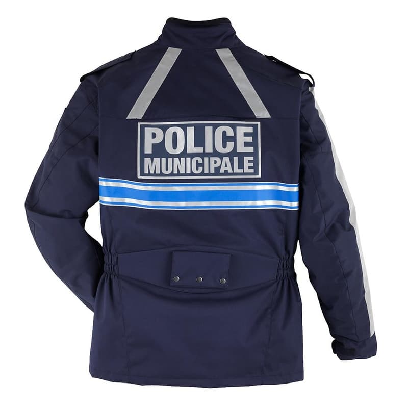 Parka moto Police municipale V2 bande gitane