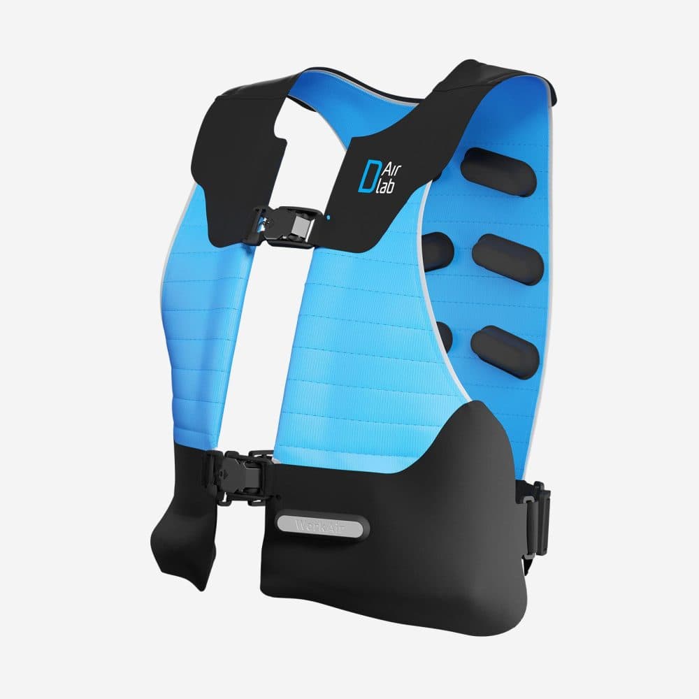Gilet airbag WorkAir Original pour travail en hauteur - Bleu