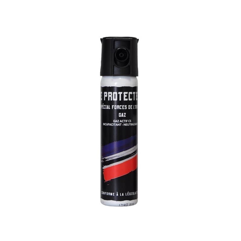 Aérosol anti-agression Force Le Protecteur gaz CS 75 ml