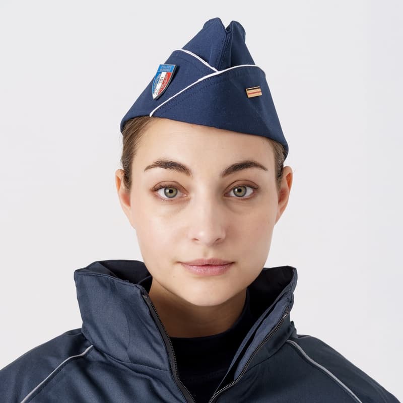 Calot microporeux Police municipale et ASVP – liseré gitane, bordeaux ou blanc
