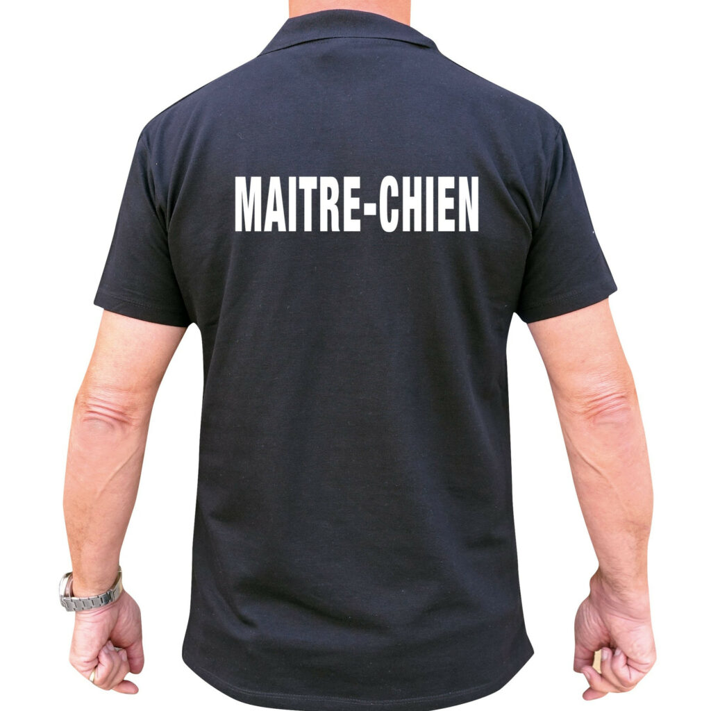 polo maître-chien