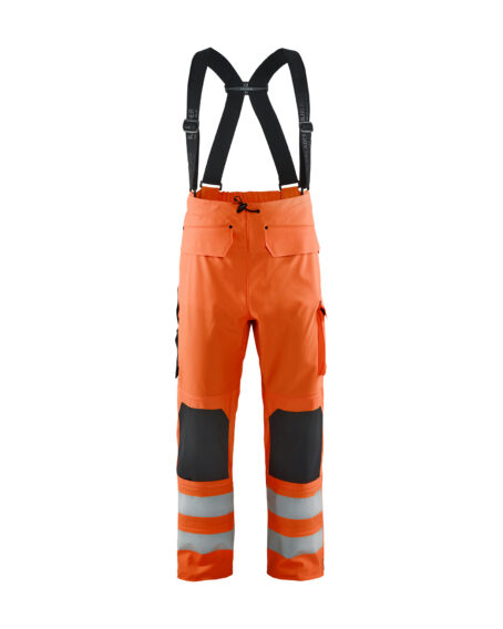 Pantalon de pluie HV Niveau 2 Orange fluo