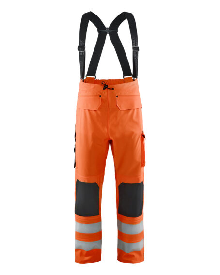 Pantalon de pluie HV niveau 3 Orange fluo