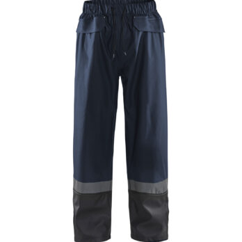 Pantalon de pluie niveau 2 Marine foncé/Noir