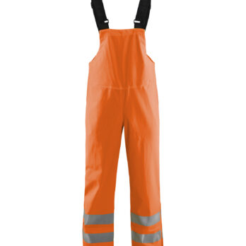 Cotte de pluie HV niveau 3 Orange fluo