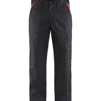 Pantalon Industrie Noir/Rouge