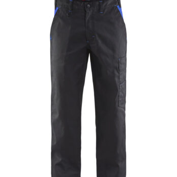 Pantalon Industrie Noir/Bleu roi