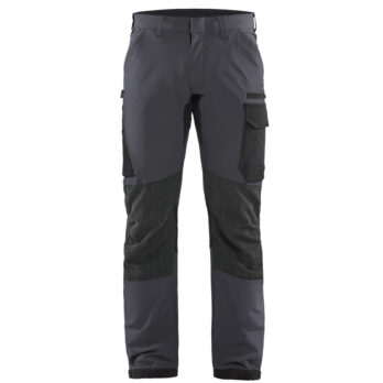 Service trouser 4way Stretch Grey/Black