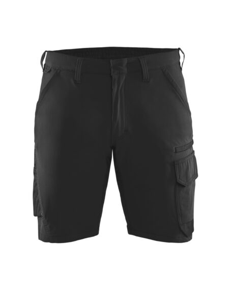 Short maintenance stretch 4D Noir/Gris foncé