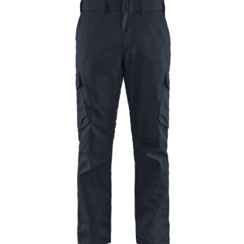 Pantalon industrie stretch 2D Marine foncé/Noir