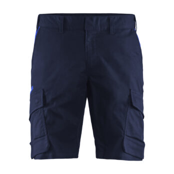 Short Industrie stretch 2D Marine/Bleu Roi