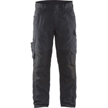 Pantalon maintenance +stretch Noir/Gris foncé