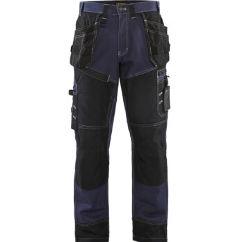 Pantalon X1500 coton Marine/Noir