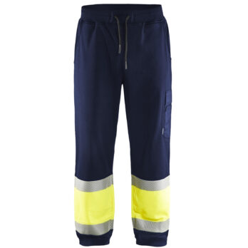 Jogging haute-visibilité Marine/Jaune fluo