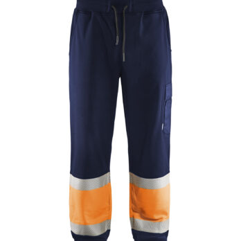 Jogging haute-visibilité Marine/Orange fluo