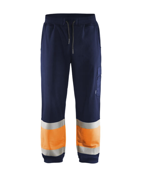 Jogging haute-visibilité Marine/Orange fluo