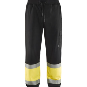 Jogging haute-visibilité Noir/Jaune fluo