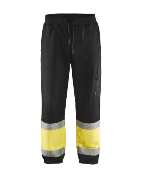 Jogging haute-visibilité Noir/Jaune fluo