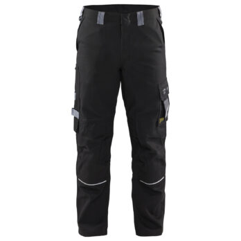 Pantalon Retardant-Flamme Noir/Gris clair