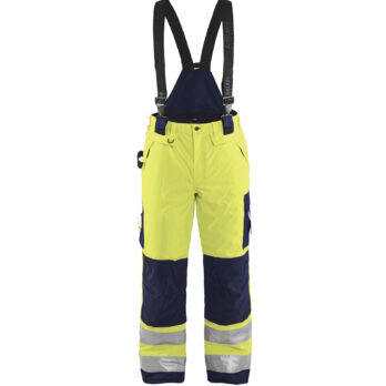 Pantalon hiver haute visibilité Jaune fluo/Marine