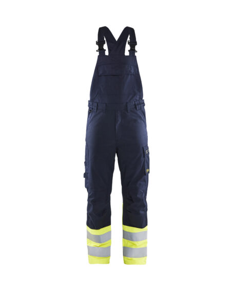 FR bib and brace Marine/Jaune