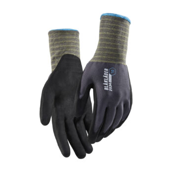 Gants de travail en nitrile trempé Gris clair