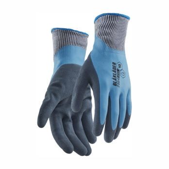 Gants de travail latex trempé Bleu