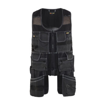 Gilet sans manches X1900 multipoches Noir