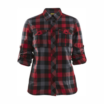 Chemise flanelle femme Rouge/Noir