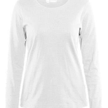 T-shirt manches longues femme Blanc