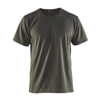 T-shirt anti-UV anti-odeur Vert armée