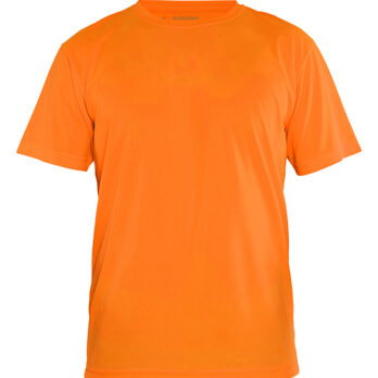 T-shirt haute-visibilité anti-UV Orange fluo