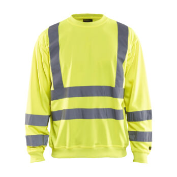 Sweat haute visibilité Jaune fluo