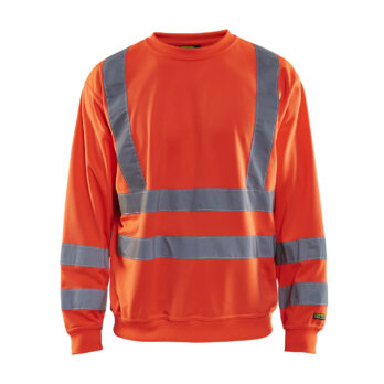 Sweat haute visibilité Rouge fluo