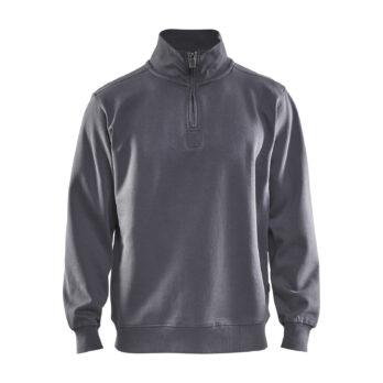 Sweat col camionneur Gris clair