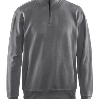 Sweat col camionneur Gris clair