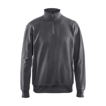 Sweat col camionneur Gris foncé