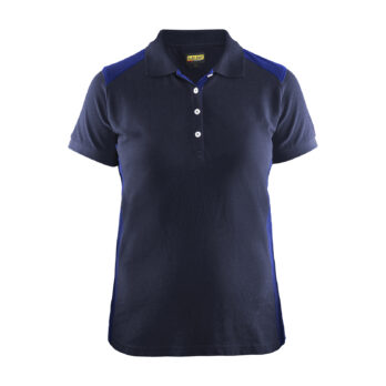 Polo Femme Marine/Bleu Roi