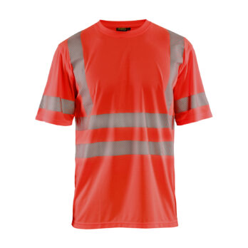 T-shirt anti-UV HV Rouge fluo