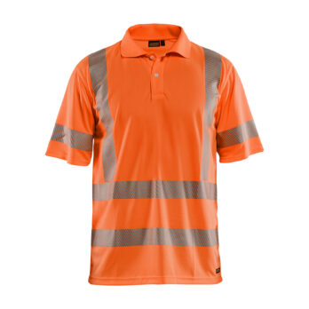 Polo Haute-visibilité Orange fluo