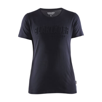 T-shirt imprimé 3D femme Marine foncé