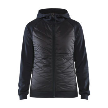 Veste hybride femme Marine foncé/Noir